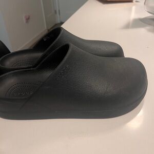 Black Slip-On Crocs
